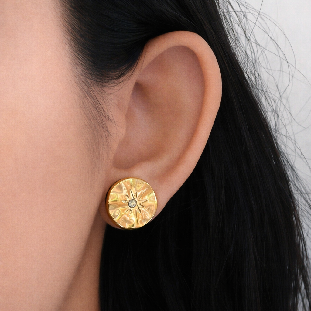 Vespera Stud Earrings - HLE009
