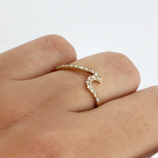 Nami Wave Ring - HLR006