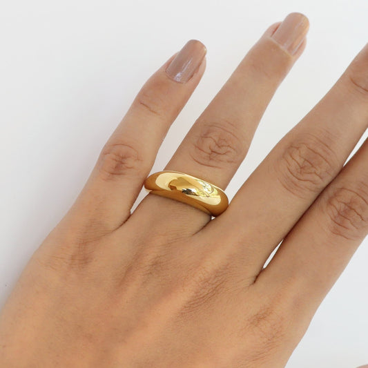 Velina Dome Ring - HLR008